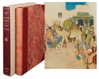 (ARABIAN NIGHTS.) Dulac, Edmund; illustrator. Sindbad le Marin et dAutres Contes des Mille et Une Nuits.